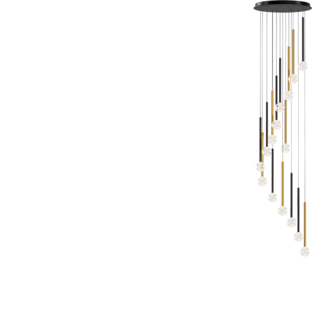 Подвесной светильник MAYTONI BUBBLE DREAM MOD383PL-L40BBS3K